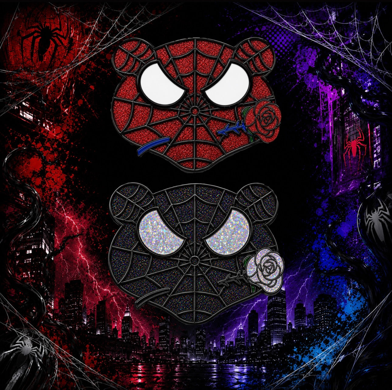 Spider Rose 3 pack