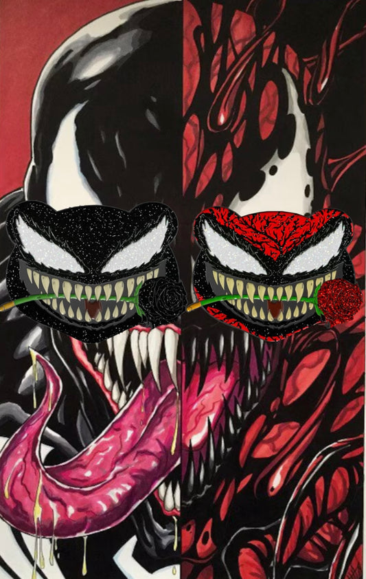 Venom Rose Vs Carnage Rose Bundle